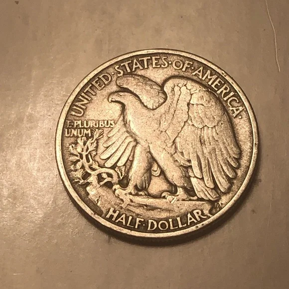 1940 Liberty Walking Silver Half Dollar Coin - Picture 3 of 5
